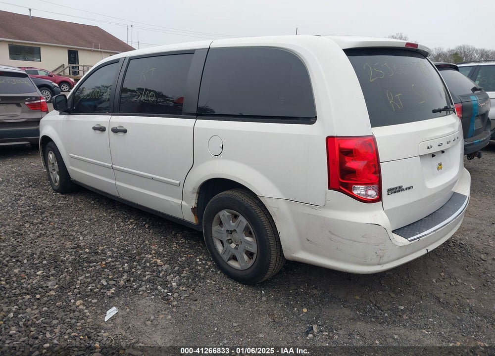 2013 DODGE GRAND CARAVAN AMERICAN VALUE PKG VIN: 2C4RDGBG6DR680934