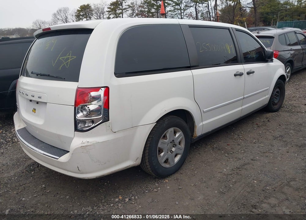2013 DODGE GRAND CARAVAN AMERICAN VALUE PKG VIN: 2C4RDGBG6DR680934