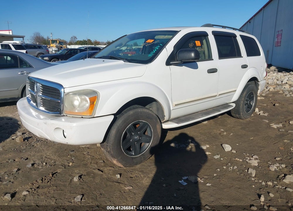 2005 DODGE DURANGO LIMITED VIN: 1D4HB58D25F592056