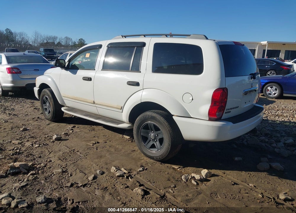 2005 DODGE DURANGO LIMITED VIN: 1D4HB58D25F592056