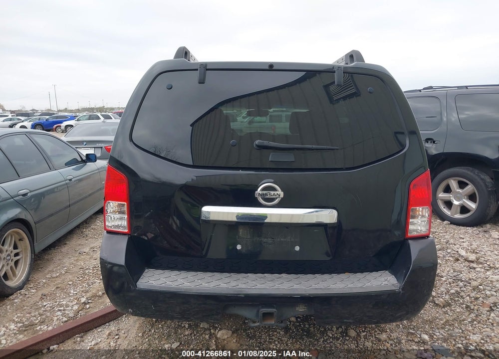 2012 NISSAN PATHFINDER VIN: 5N1AR1NN1CC603722