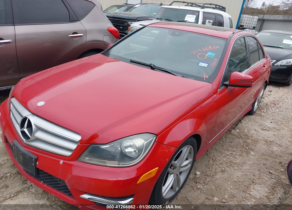 2013 MERCEDES-BENZ C 250 VIN: WDDGF4HBXDR263873