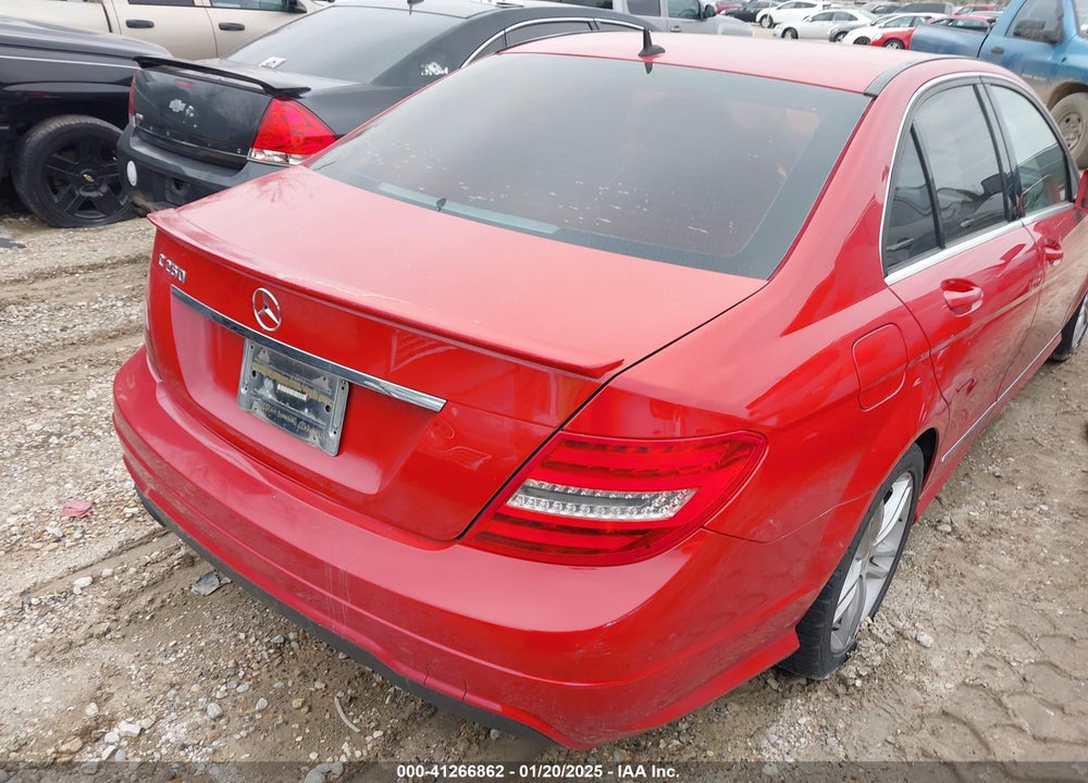 2013 MERCEDES-BENZ C 250 VIN: WDDGF4HBXDR263873