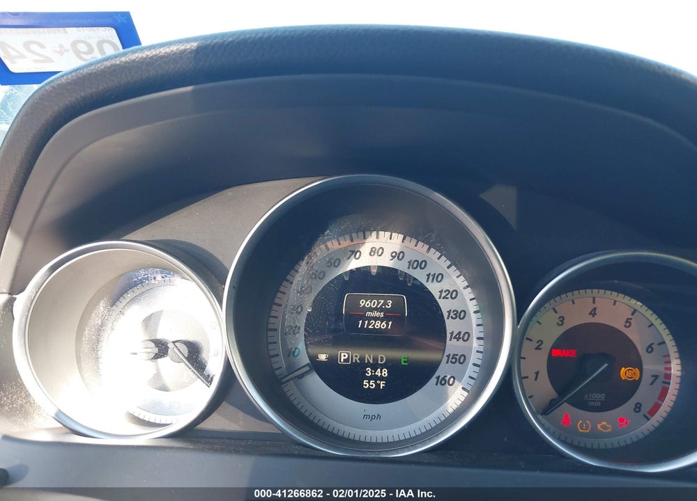 2013 MERCEDES-BENZ C 250 VIN: WDDGF4HBXDR263873