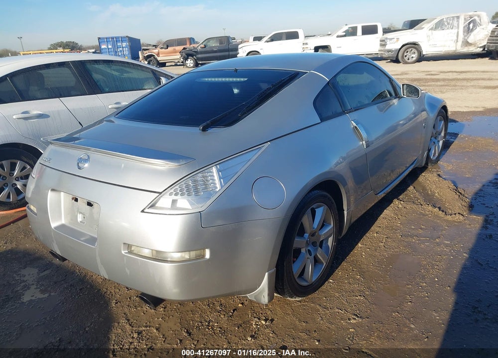 2004 NISSAN 350Z ENTHUSIAST VIN: JN1AZ34D44T152962