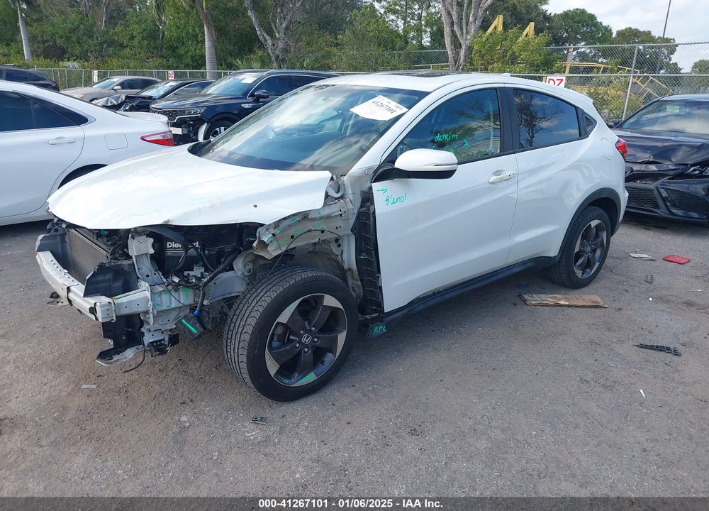 2018 HONDA HR-V EX VIN: 3CZRU6H52JM723520