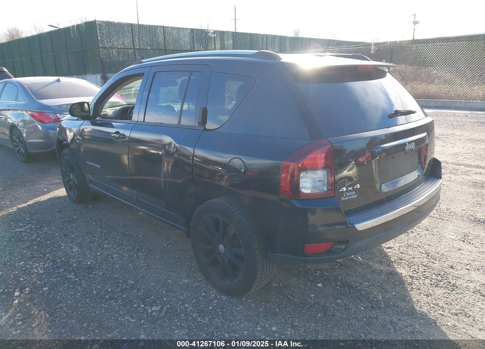 2016 JEEP COMPASS HIGH ALTITUDE EDITION VIN: 1C4NJDEBXGD790267