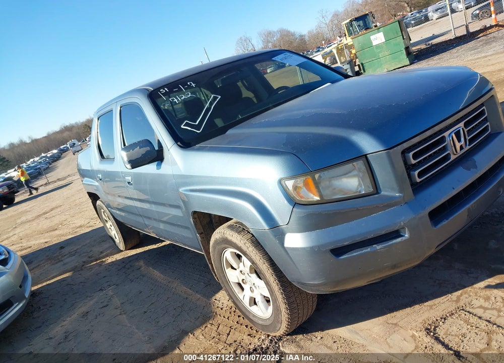 2006 HONDA RIDGELINE RTS VIN: 2HJYK16426H561412