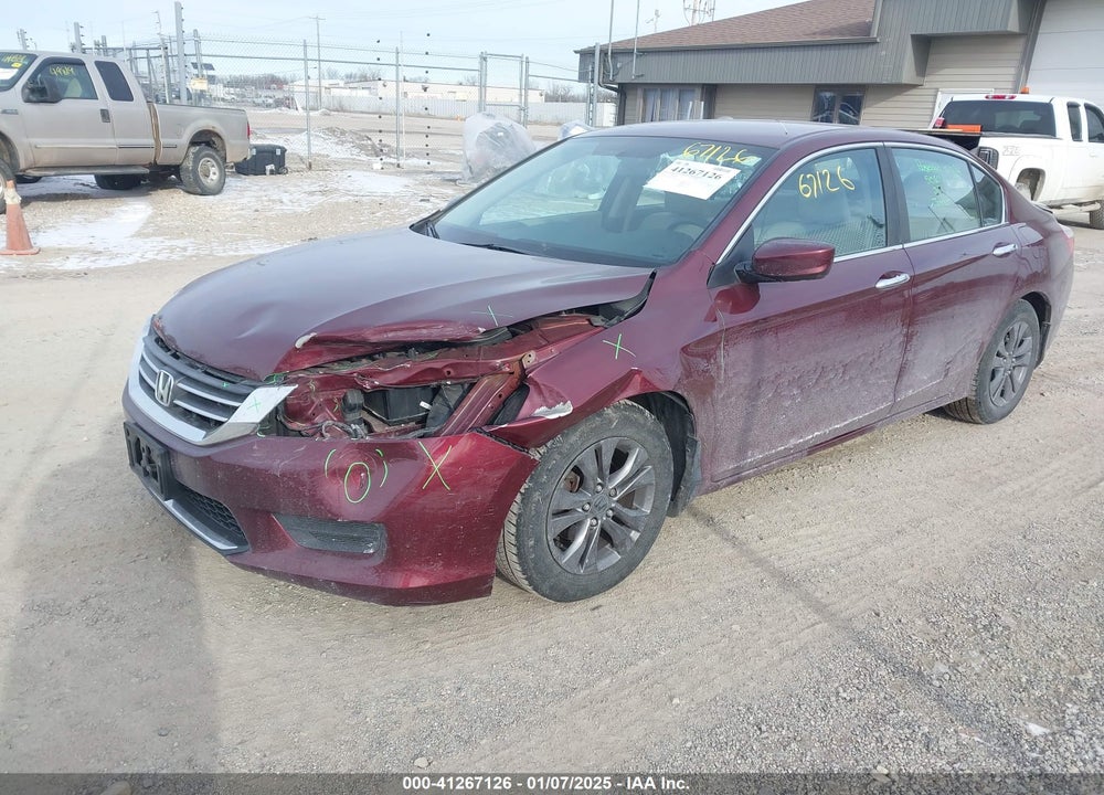 2014 HONDA ACCORD VIN: 1HGCR2F35EA063372