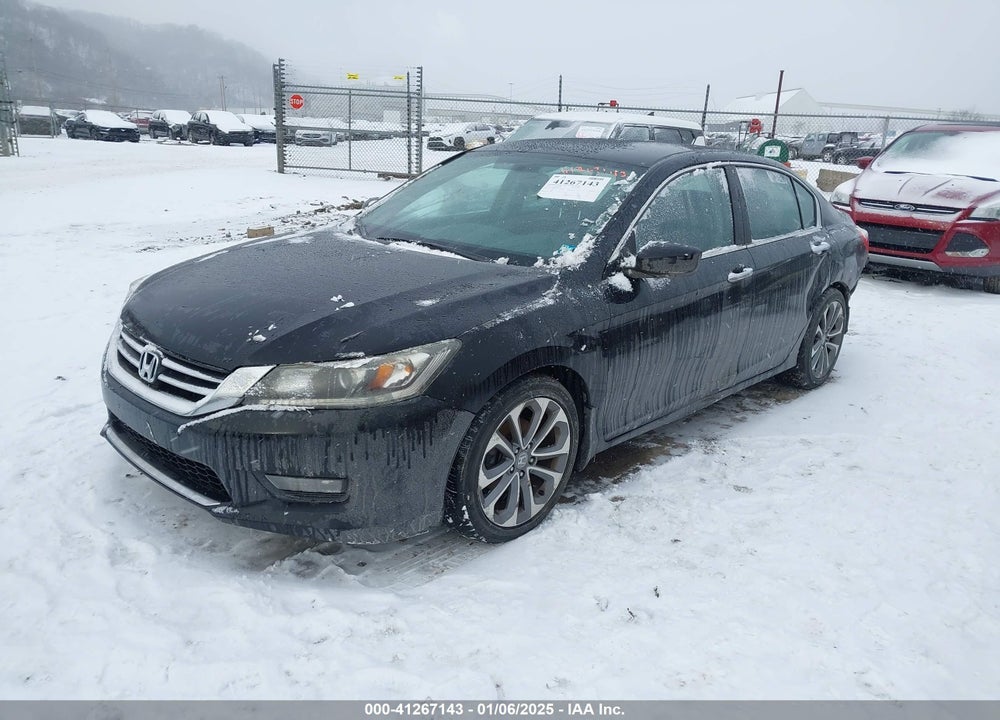 2014 HONDA ACCORD SPORT VIN: 1HGCR2F53EA013619