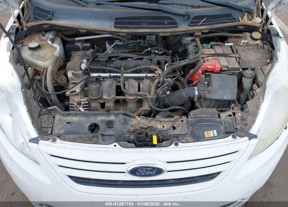 2012 FORD FIESTA S VIN: 3FADP4AJ0CM221973
