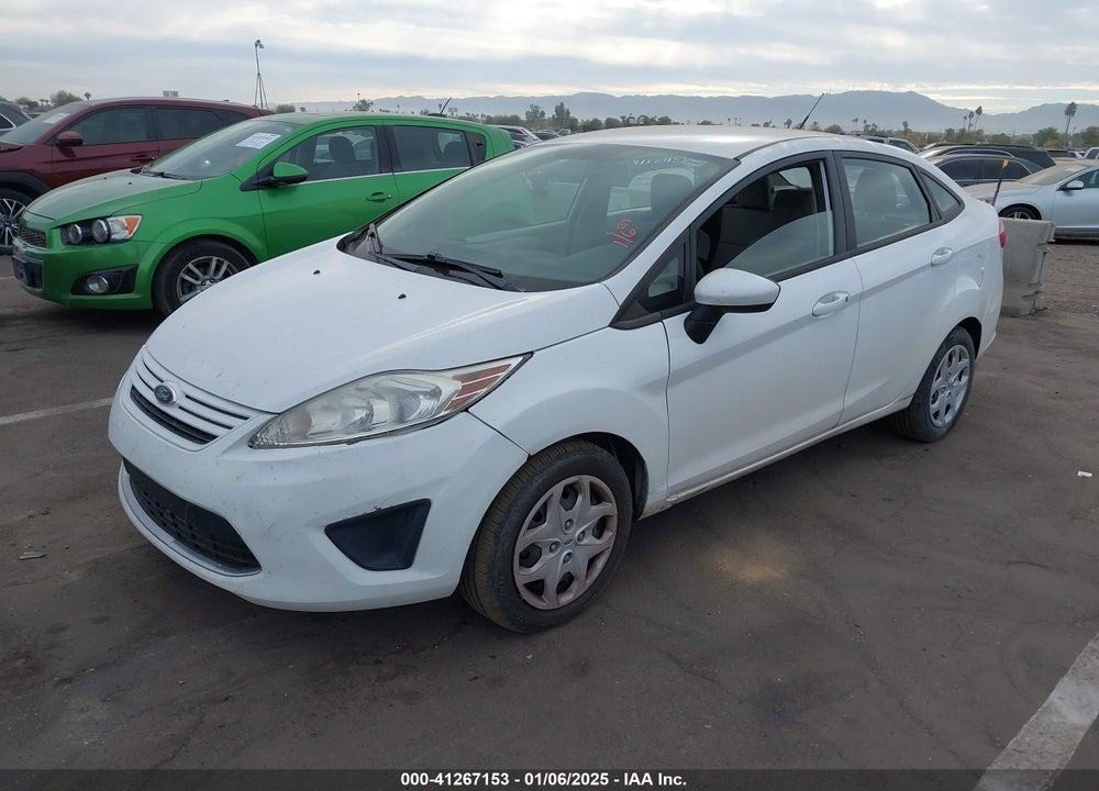 2012 FORD FIESTA S VIN: 3FADP4AJ0CM221973