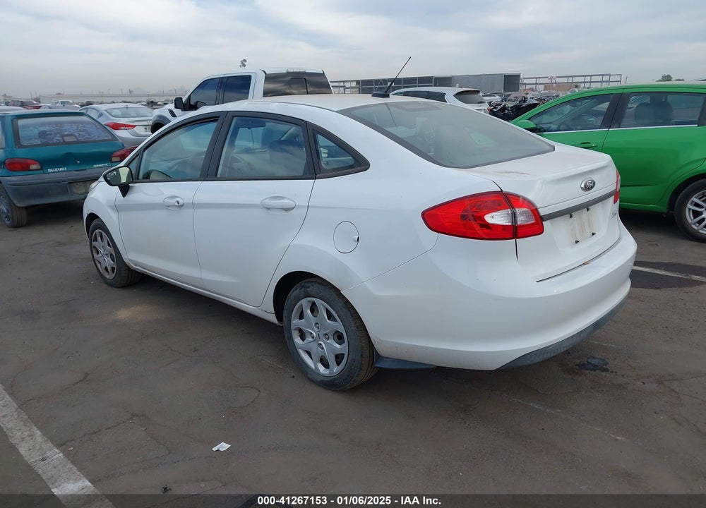 2012 FORD FIESTA S VIN: 3FADP4AJ0CM221973