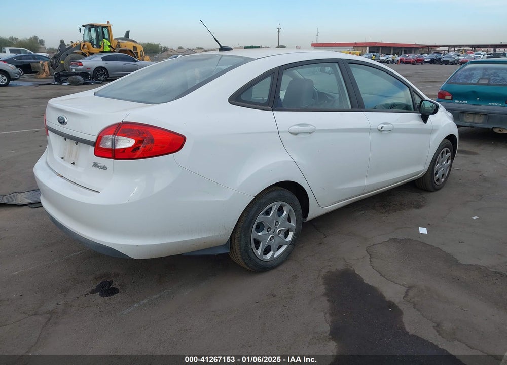 2012 FORD FIESTA S VIN: 3FADP4AJ0CM221973