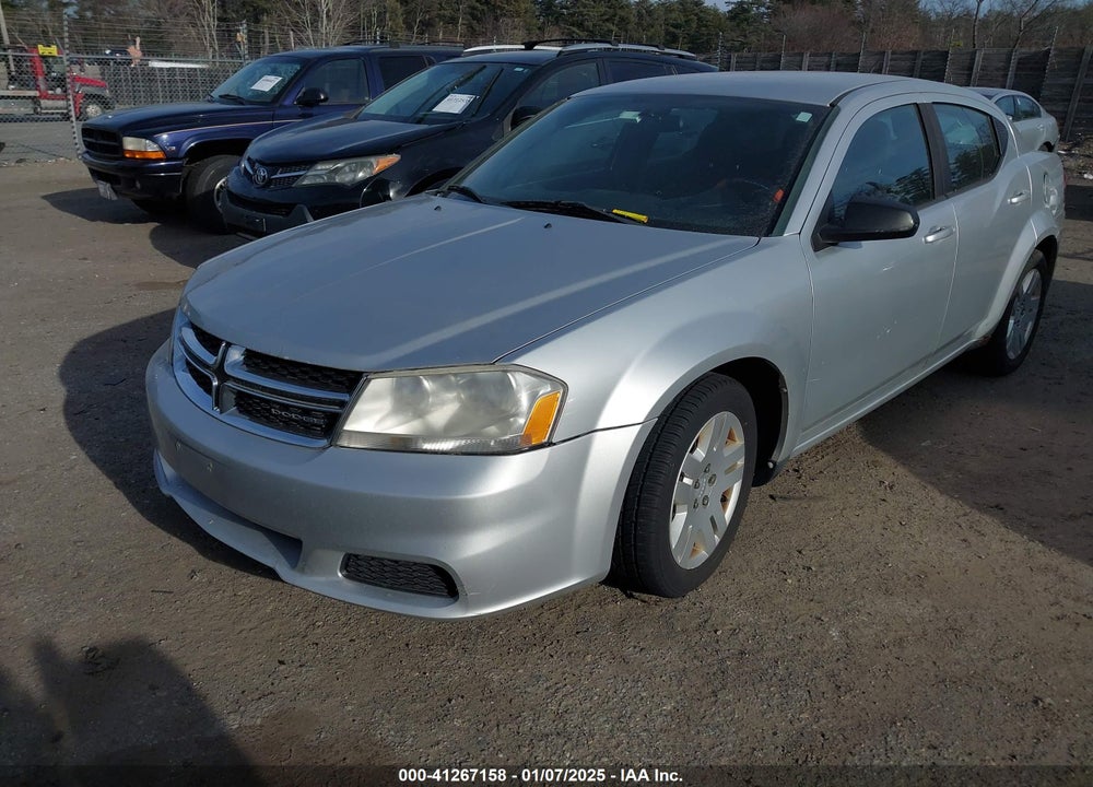 2012 DODGE AVENGER SE VIN: 1C3CDZAB0CN122701