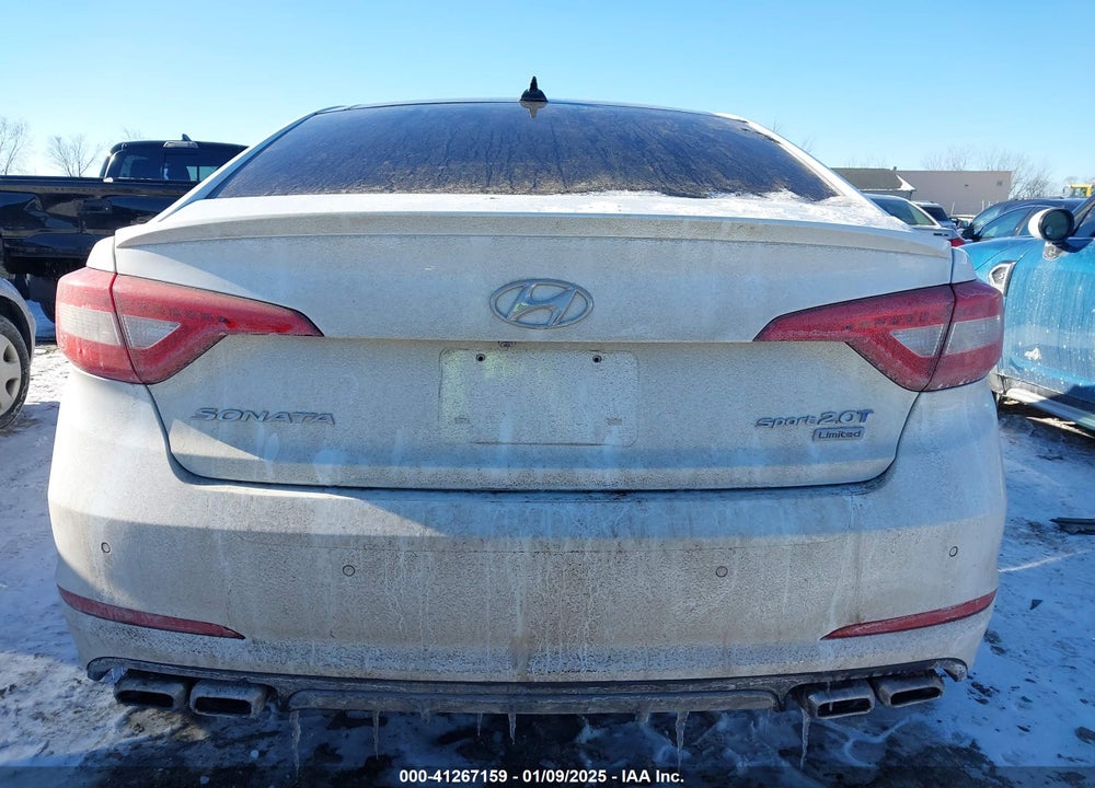 2015 HYUNDAI SONATA LIMITED 2.0T VIN: 5NPE34AB9FH237487