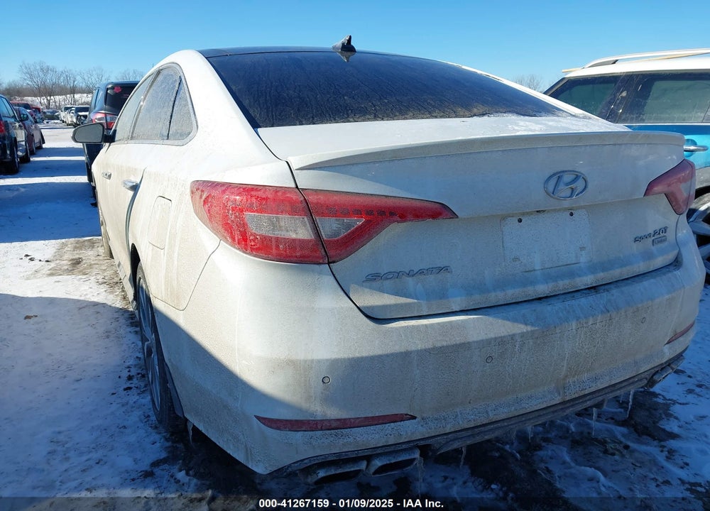 2015 HYUNDAI SONATA LIMITED 2.0T VIN: 5NPE34AB9FH237487