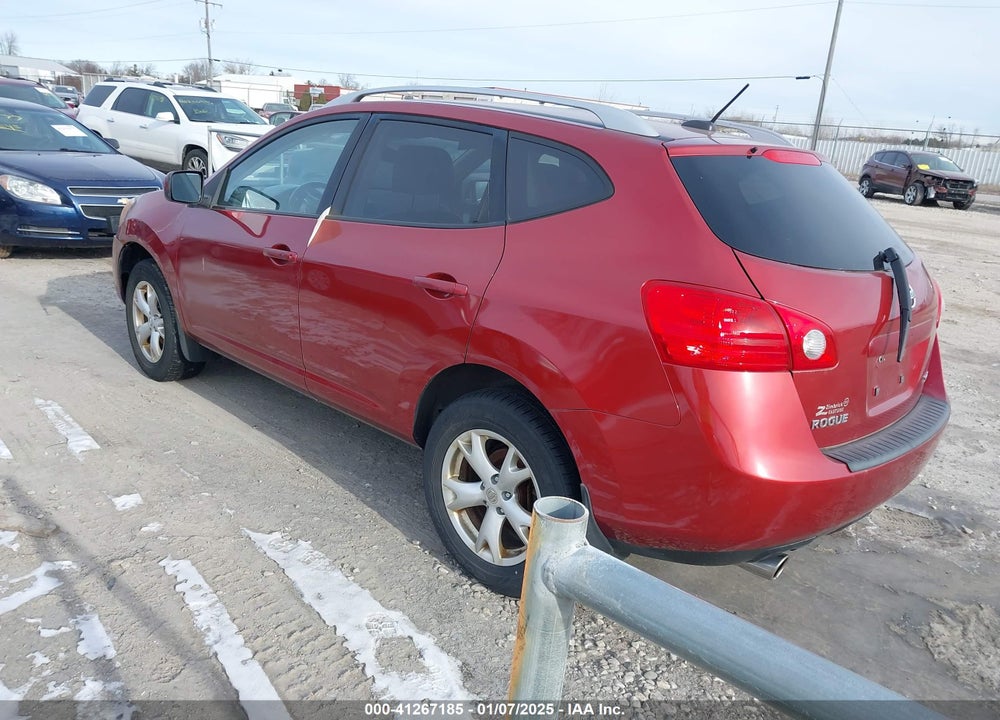 2008 NISSAN ROGUE SL VIN: JN8AS58V48W114186