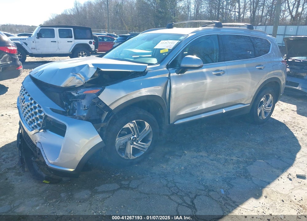 2021 HYUNDAI SANTA FE SEL VIN: 5NMS24AJ5MH361862