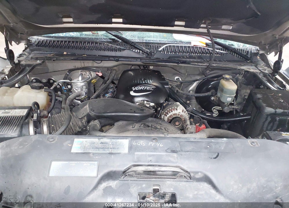 2002 CHEVROLET SILVERADO 1500 LS VIN: 2GCEC19V321300382