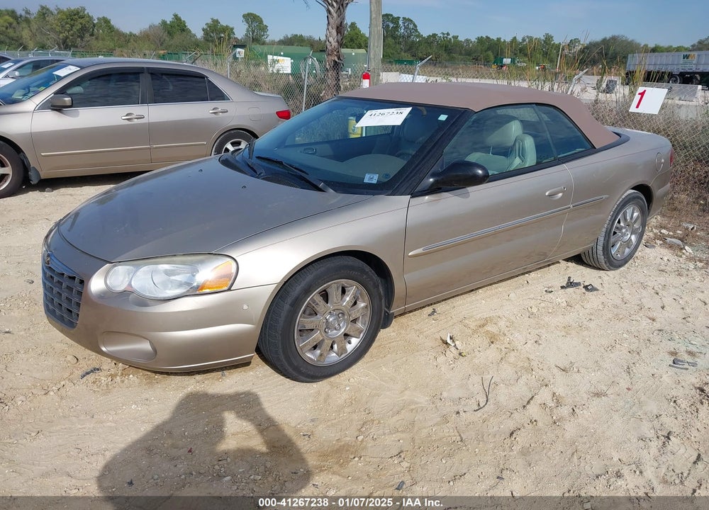 2004 CHRYSLER SEBRING LIMITED VIN: 1C3EL65R94N120058