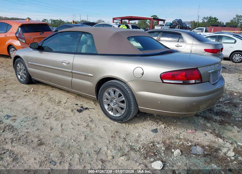 2004 CHRYSLER SEBRING LIMITED VIN: 1C3EL65R94N120058