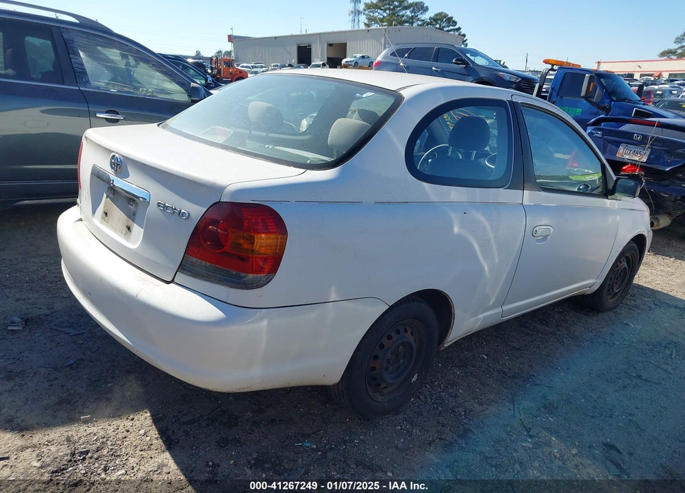 2003 TOYOTA ECHO VIN: JTDAT123630301983