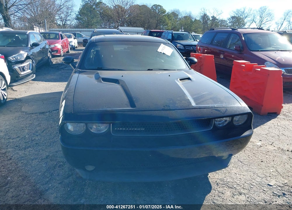 2013 DODGE CHALLENGER SXT VIN: 2C3CDYAG8DH609287