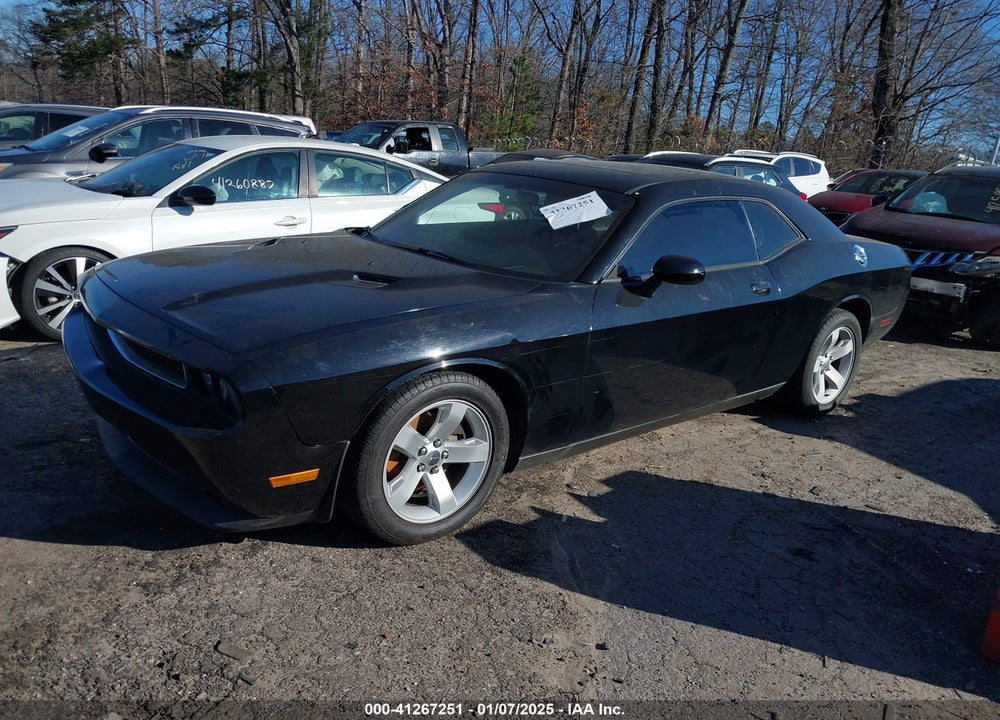 2013 DODGE CHALLENGER SXT VIN: 2C3CDYAG8DH609287
