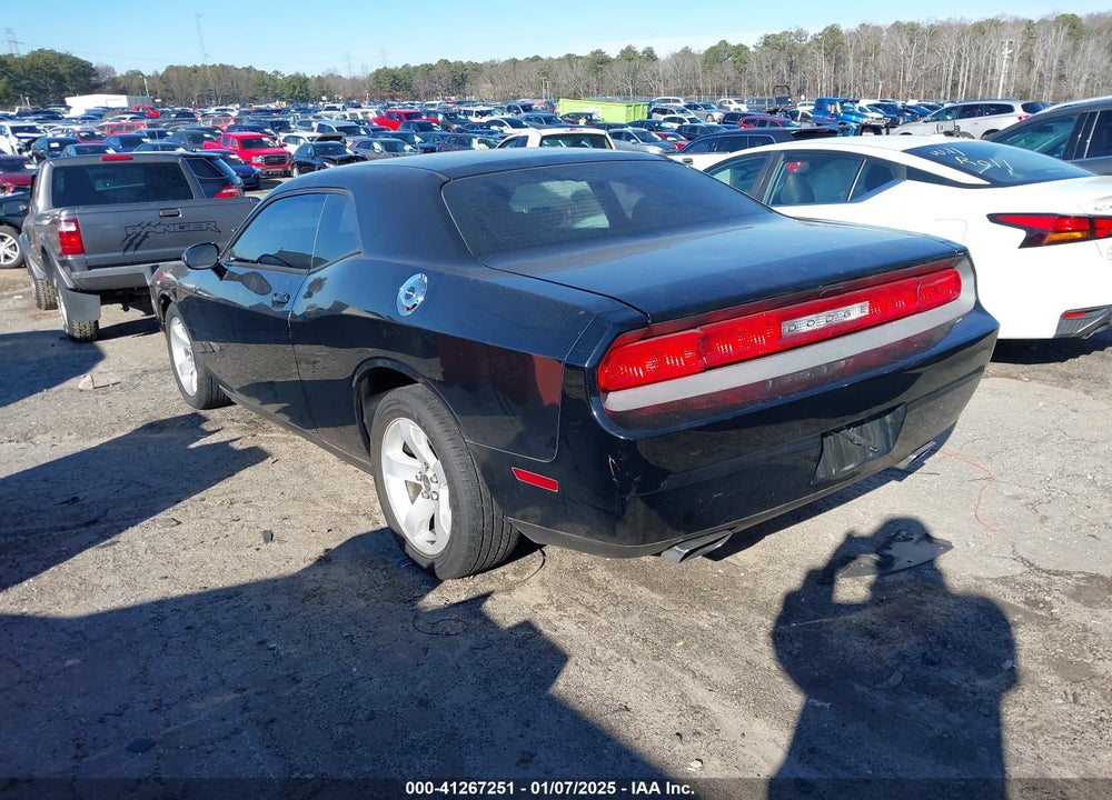 2013 DODGE CHALLENGER SXT VIN: 2C3CDYAG8DH609287
