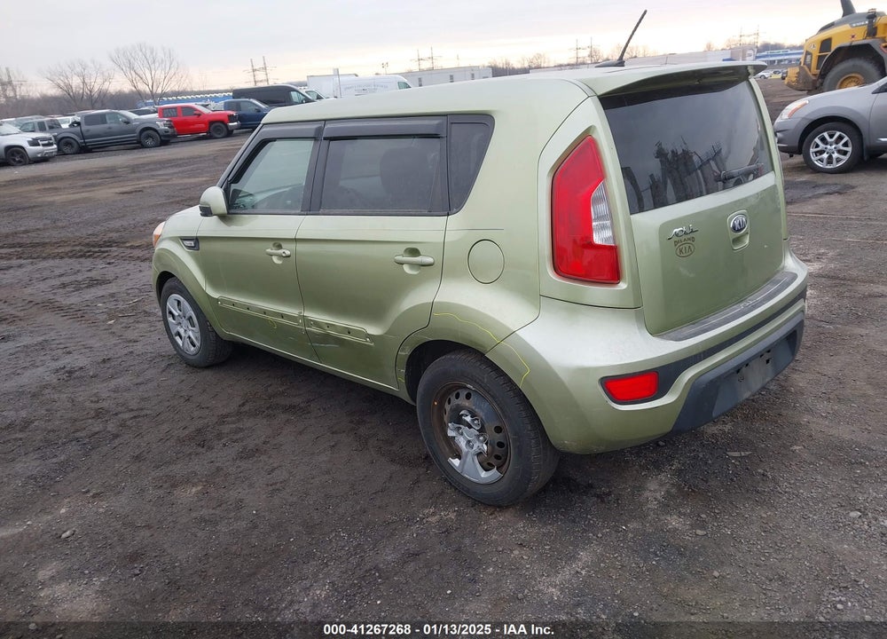 2013 KIA SOUL VIN: KNDJT2A55D7608904