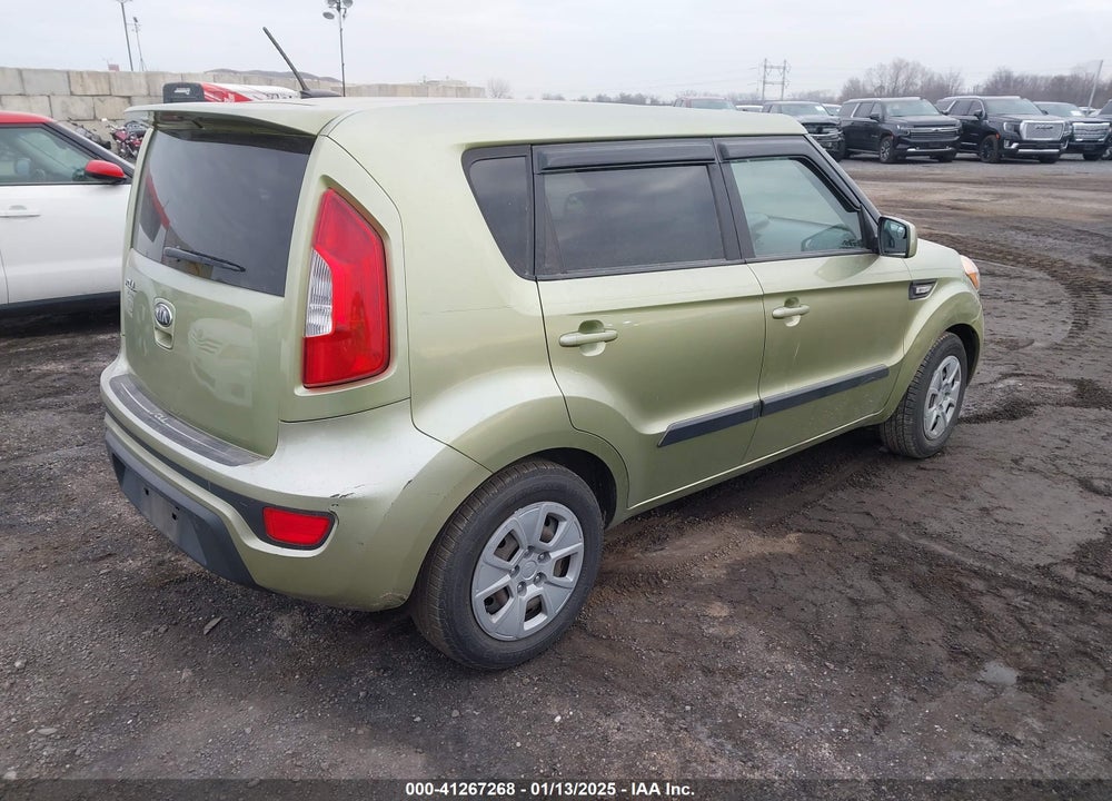 2013 KIA SOUL VIN: KNDJT2A55D7608904