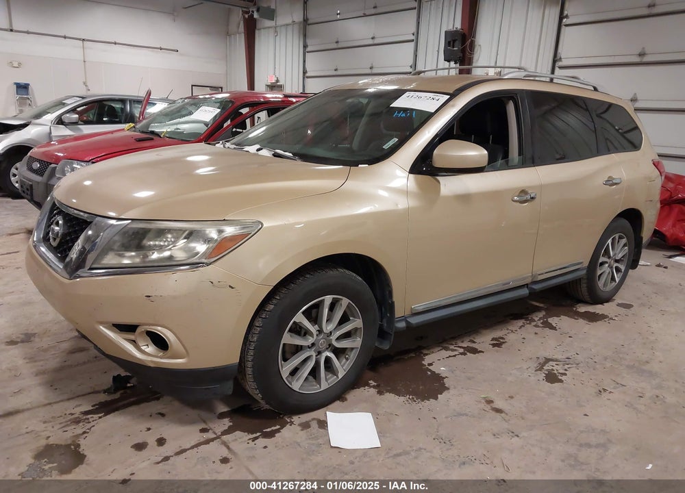 2013 NISSAN PATHFINDER VIN: 5N1AR2MN4DC641292