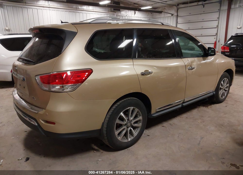 2013 NISSAN PATHFINDER VIN: 5N1AR2MN4DC641292