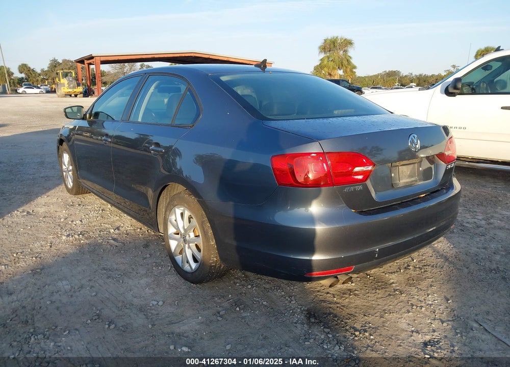 2011 VOLKSWAGEN JETTA VIN: 3VWDX7AJ9BM349457