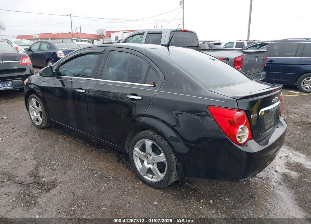 2013 CHEVROLET SONIC LTZ AUTO VIN: 1G1JE5SBXD4194285