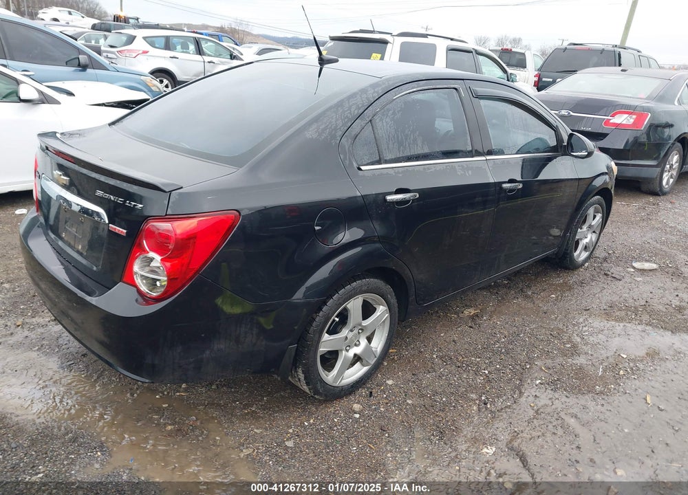 2013 CHEVROLET SONIC LTZ AUTO VIN: 1G1JE5SBXD4194285
