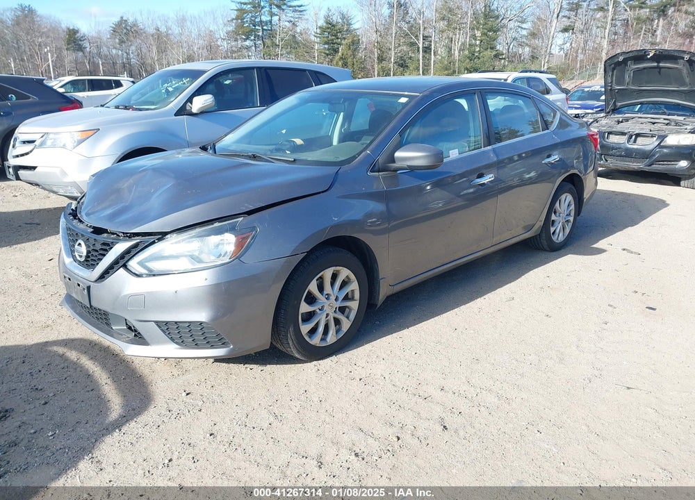 2018 NISSAN SENTRA SV VIN: 3N1AB7AP2JL632234