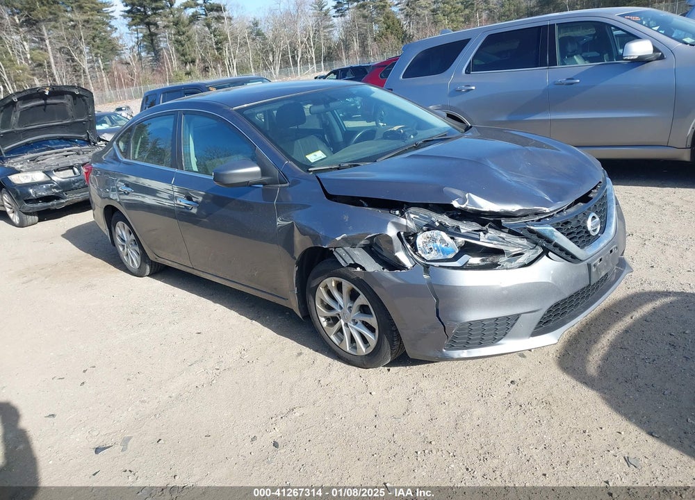 2018 NISSAN SENTRA SV VIN: 3N1AB7AP2JL632234