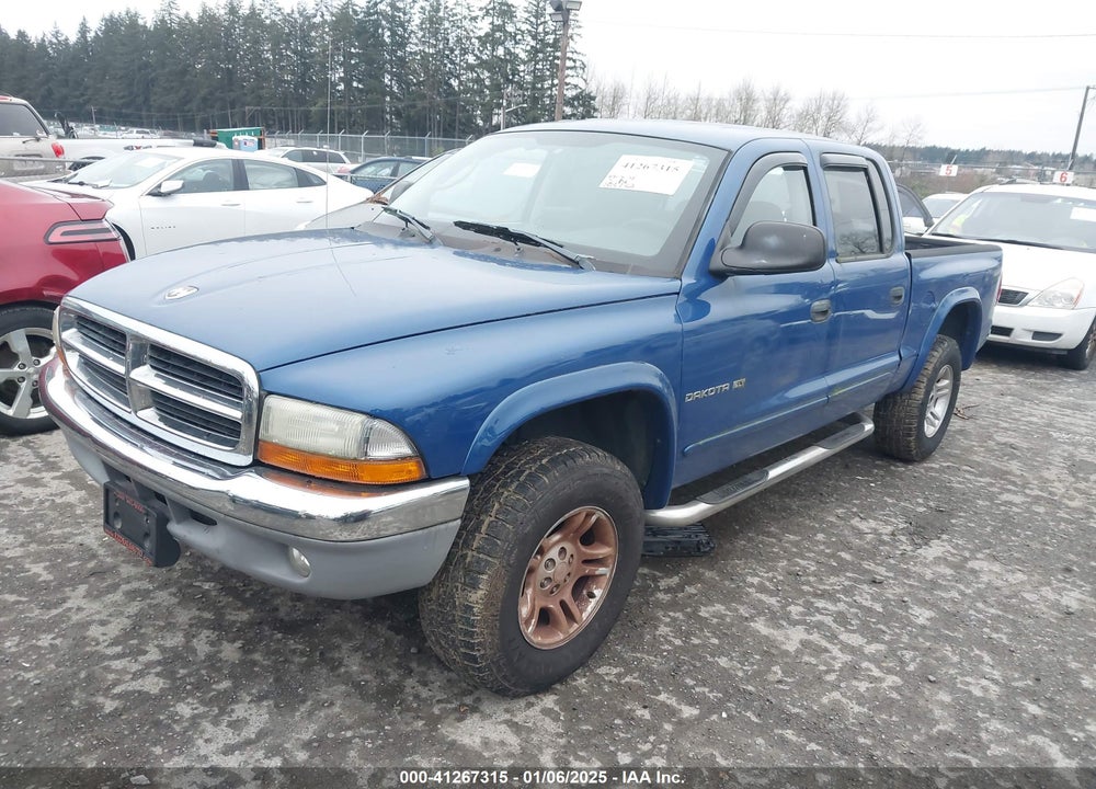 2002 DODGE DAKOTA SLT VIN: 1B7HG48N82S713337