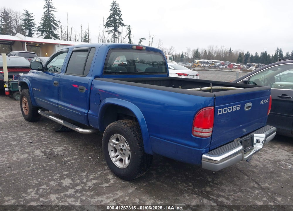 2002 DODGE DAKOTA SLT VIN: 1B7HG48N82S713337