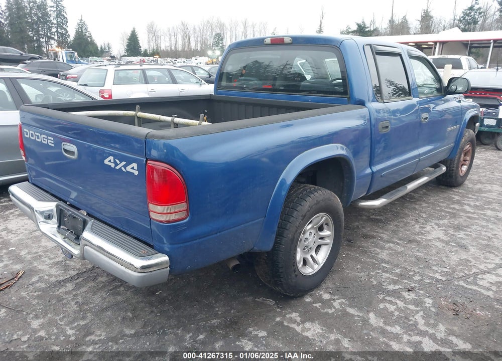 2002 DODGE DAKOTA SLT VIN: 1B7HG48N82S713337