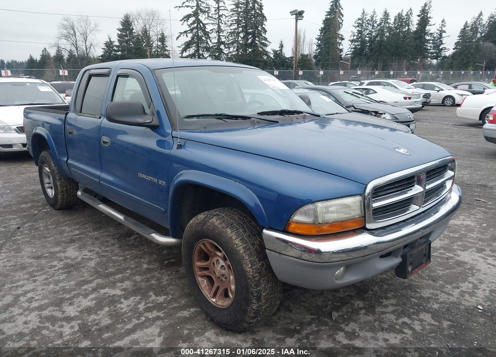 2002 DODGE DAKOTA SLT VIN: 1B7HG48N82S713337
