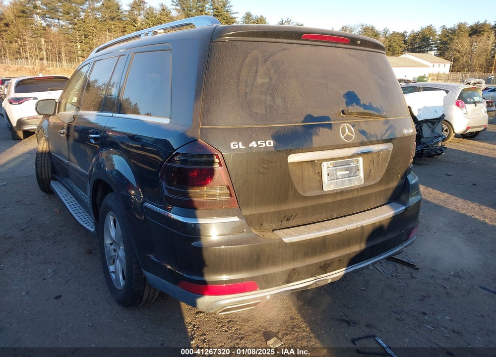 2010 MERCEDES-BENZ GL 450 4MATIC VIN: 4JGBF7BE2AA611874