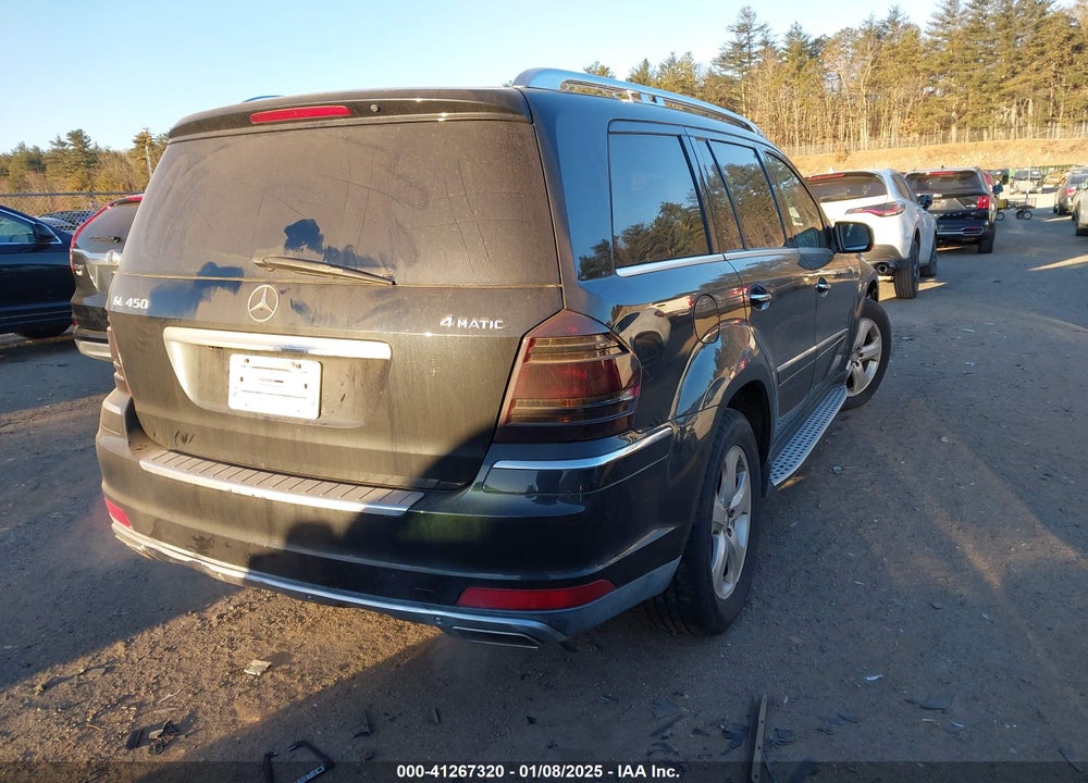 2010 MERCEDES-BENZ GL 450 4MATIC VIN: 4JGBF7BE2AA611874