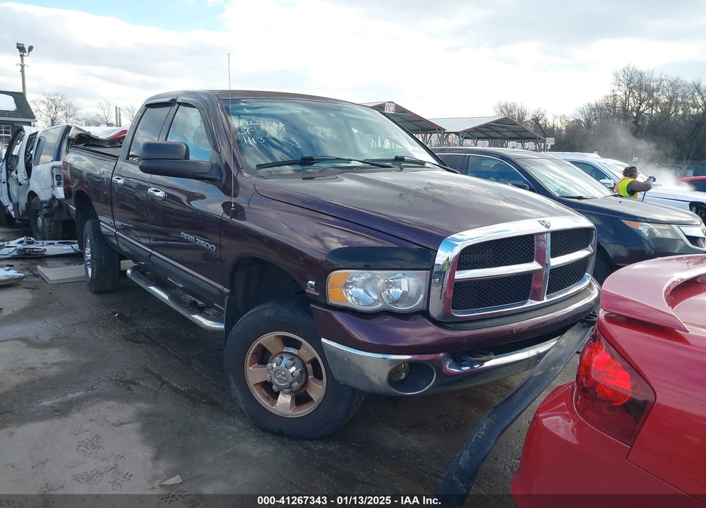 2005 DODGE RAM 2500 SLT/LARAMIE VIN: 3D7KS28C35G822166