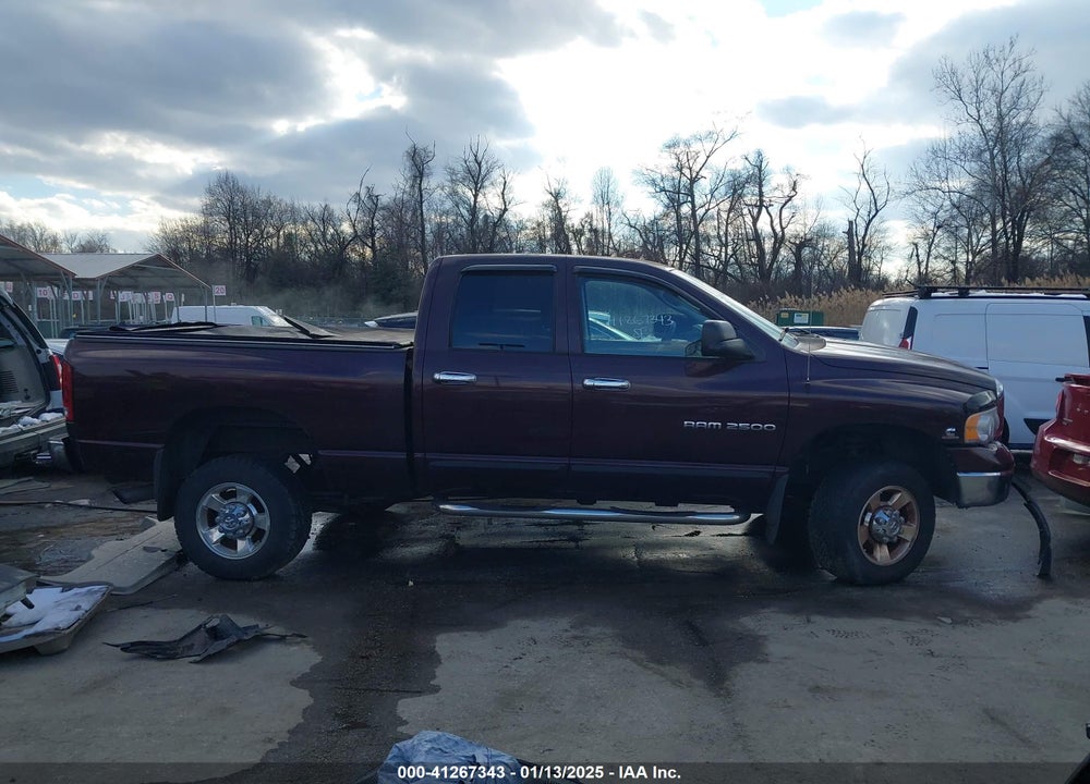 2005 DODGE RAM 2500 SLT/LARAMIE VIN: 3D7KS28C35G822166