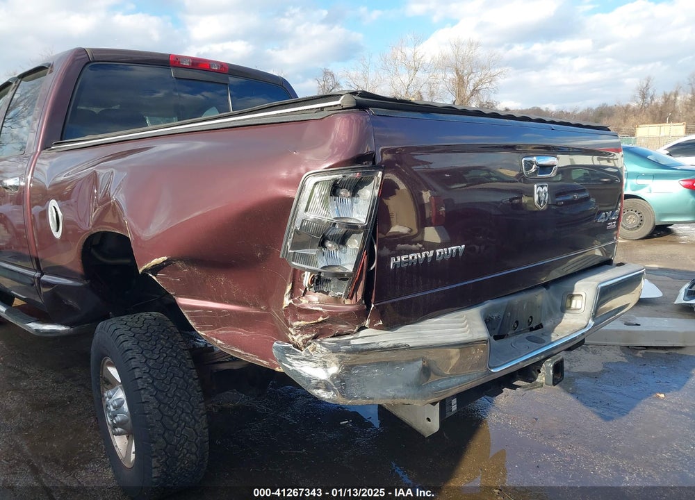 2005 DODGE RAM 2500 SLT/LARAMIE VIN: 3D7KS28C35G822166