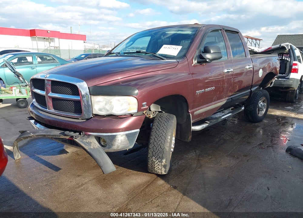 2005 DODGE RAM 2500 SLT/LARAMIE VIN: 3D7KS28C35G822166