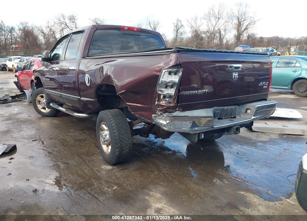 2005 DODGE RAM 2500 SLT/LARAMIE VIN: 3D7KS28C35G822166